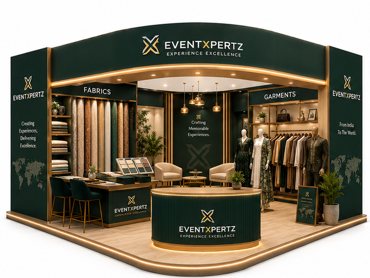 EventXpertz custom exhibition stall design